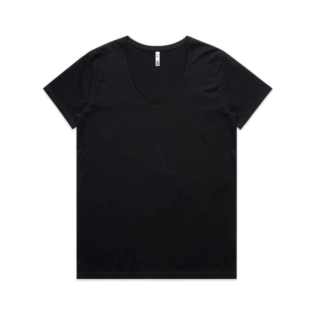 Wo's Maple V Neck Tee 4023 - Black