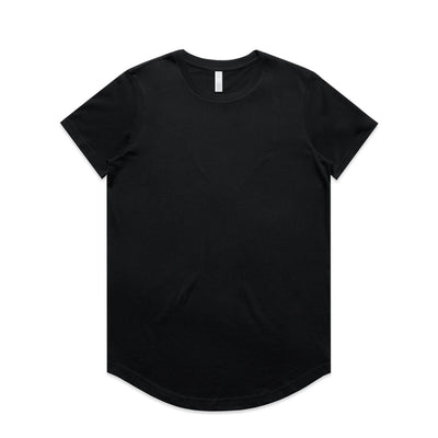 Wo's Maple Curve Tee 4024 - Black