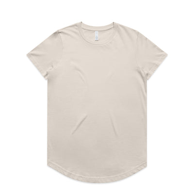 Wo's Maple Curve Tee 4024 - Bone