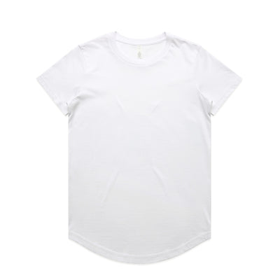 Wo's Maple Curve Tee 4024 - White