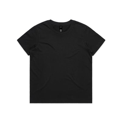 Wo's Maple Minus Tee [-8cm] 4025 4025 - Black