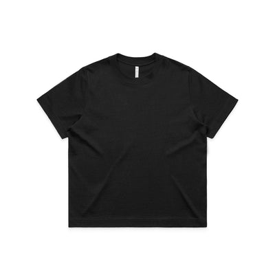 Wo's Box Tee 4030 - Black