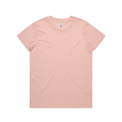 Wo's Basic Tee 4051 - Pale Pink