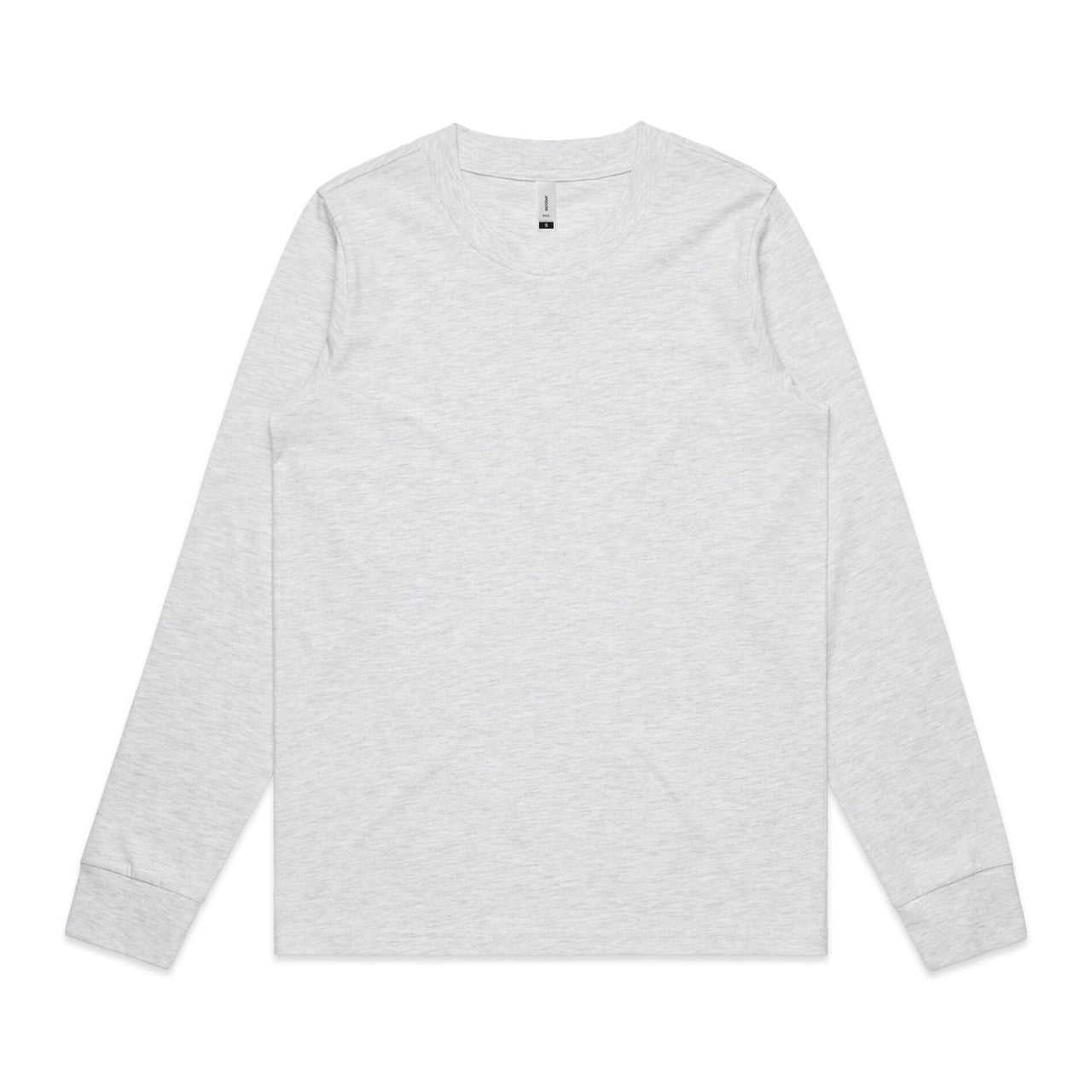 Wo's Dice L/S Tee 4056 - Ash Heather
