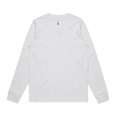 Wo's Dice L/S Tee 4056 - Ash Heather