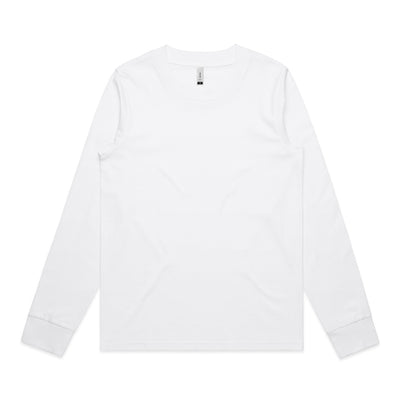 Wo's Dice L/S Tee 4056 - White