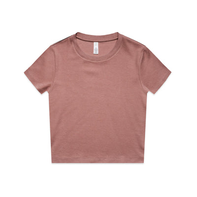 Wo's Mini Tee 4061 - Hazy Pink