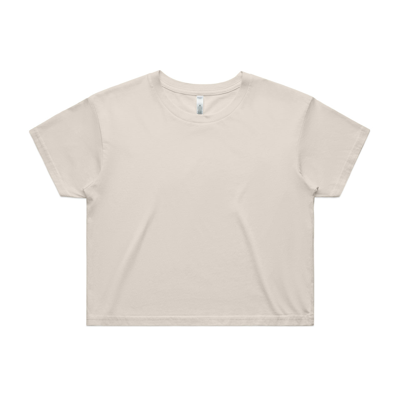 Wo's Crop Tee 4062 - Bone