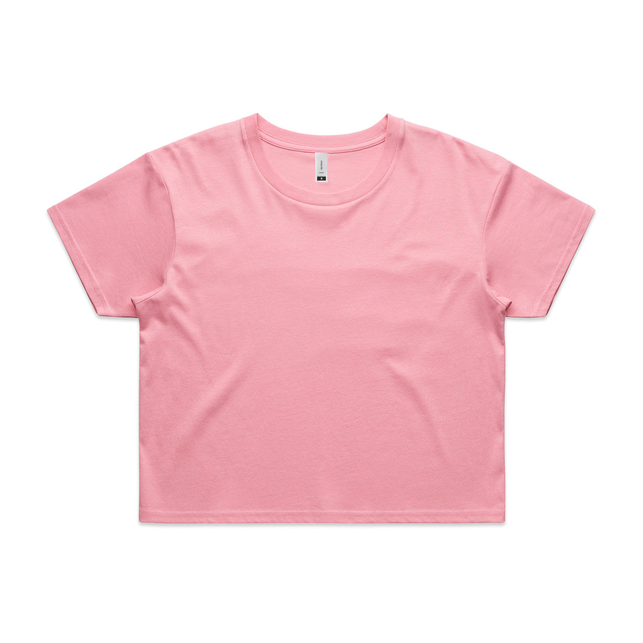 Wo's Crop Tee 4062 - Bubblegum