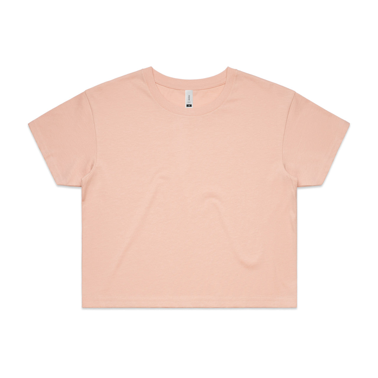 Wo's Crop Tee 4062 - Pale Pink