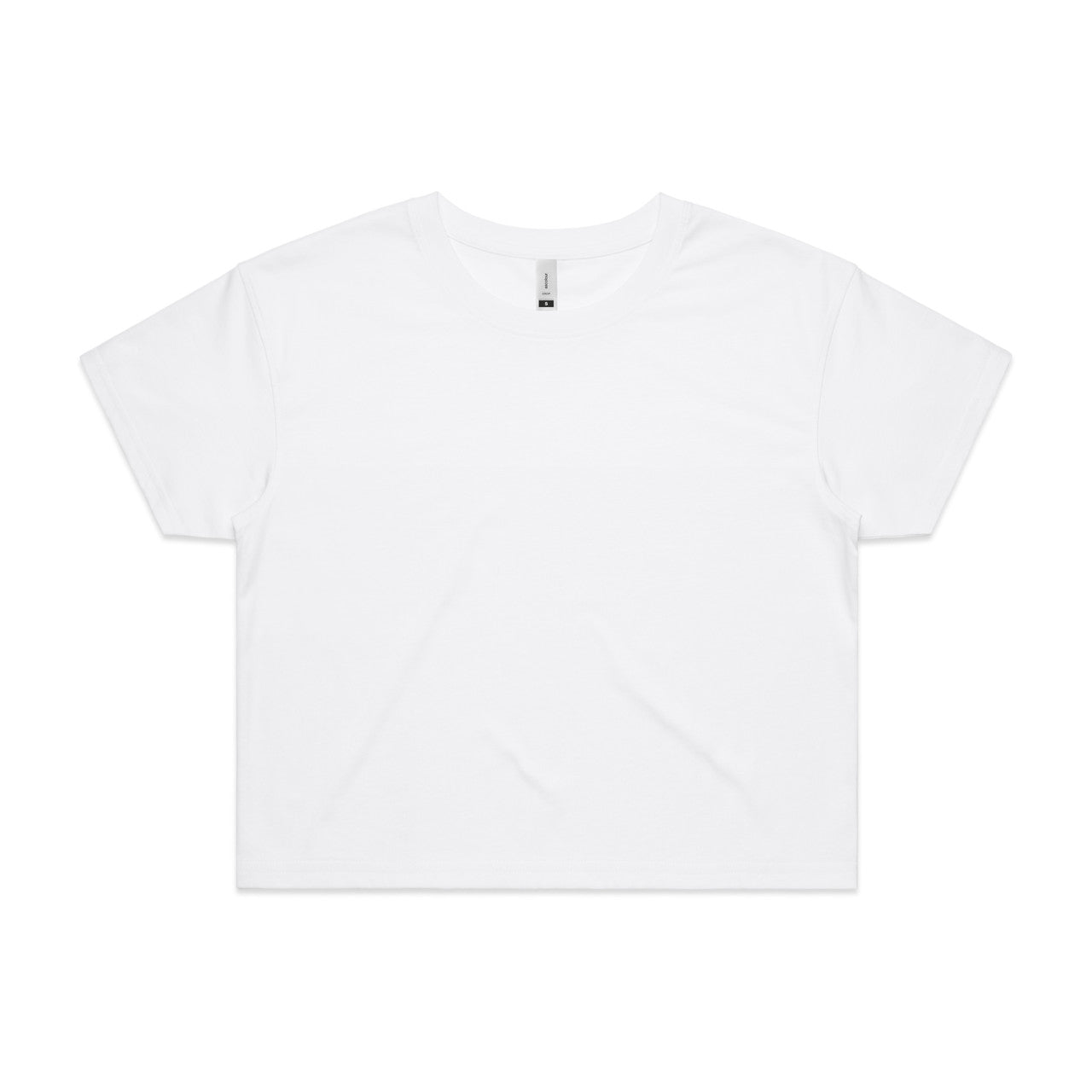 Wo's Crop Tee 4062 - White