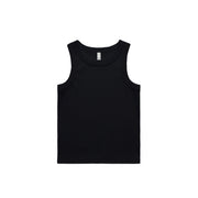 Wo's Organic Rib Tank 4063G - Black