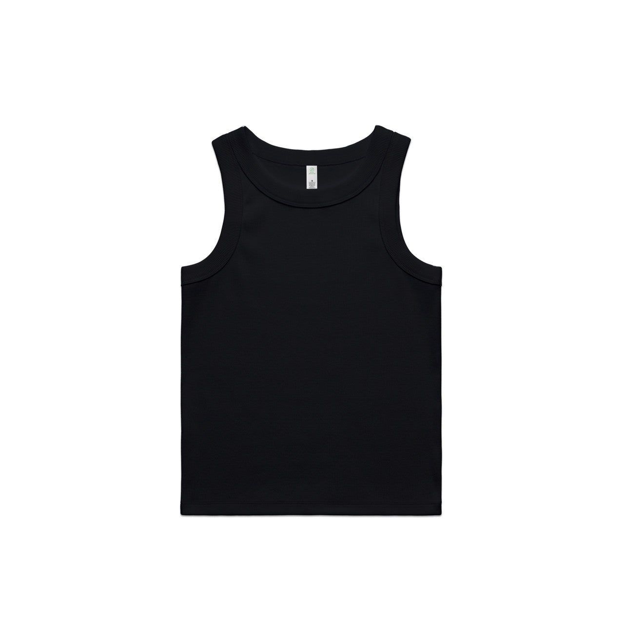 Wo's Organic Rib Tank 4063G - Black