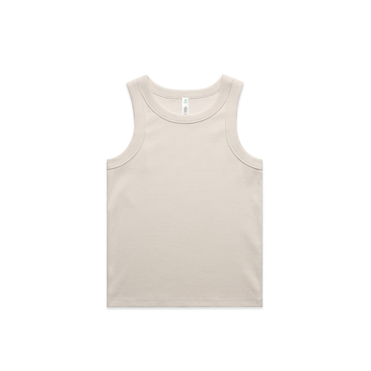 Wo's Organic Rib Tank 4063G - Bone