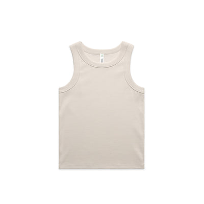 Wo's Organic Rib Tank 4063G - Bone