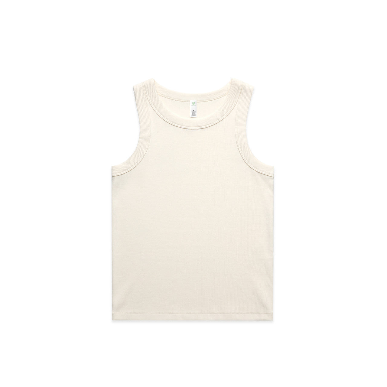 Wo's Organic Rib Tank 4063G - Ecru