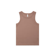 Wo's Organic Rib Tank 4063G - Hazy Pink