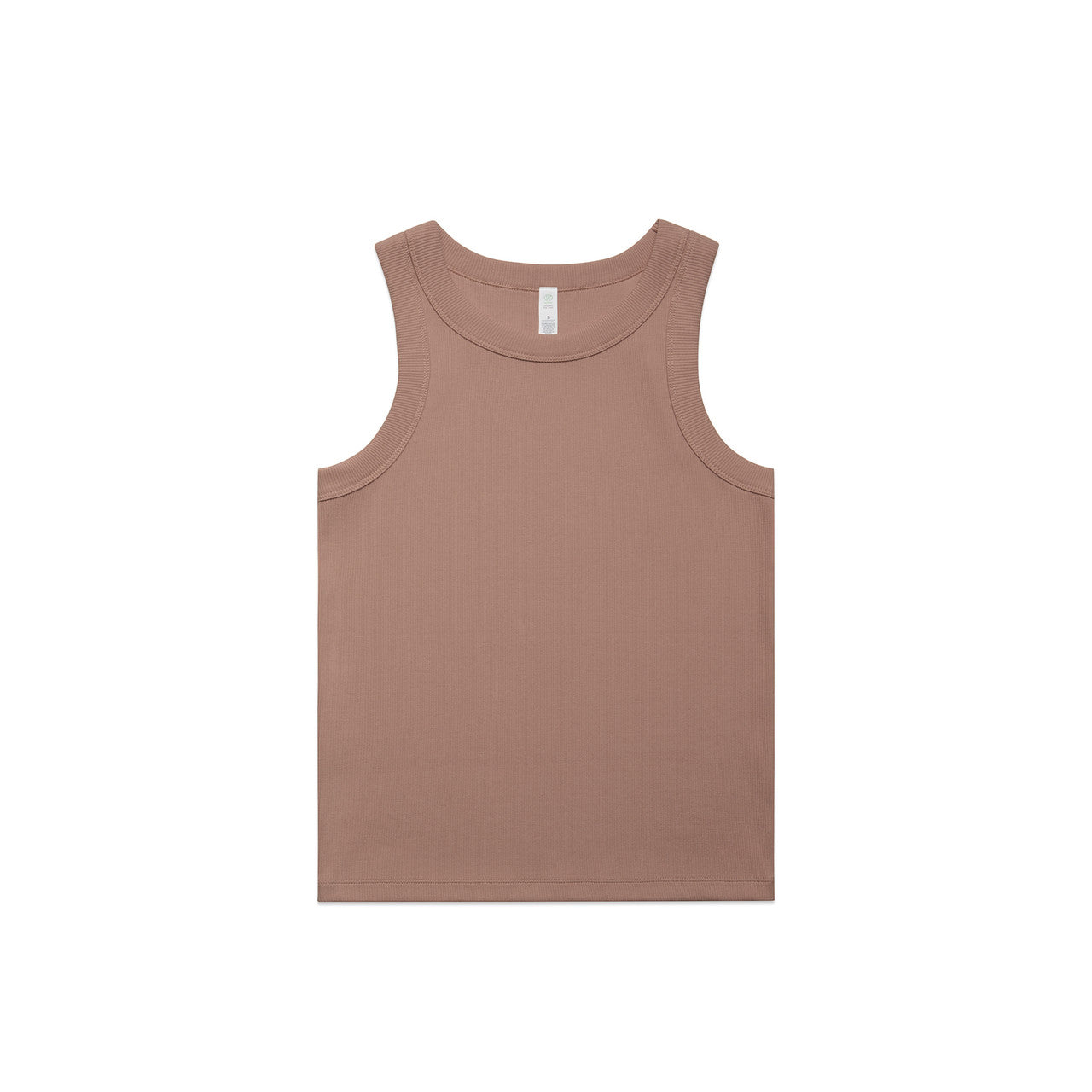 Wo's Organic Rib Tank 4063G - Hazy Pink