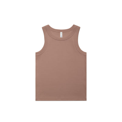 Wo's Organic Rib Tank 4063G - Hazy Pink