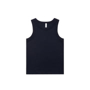 Wo's Organic Rib Tank 4063G - Navy