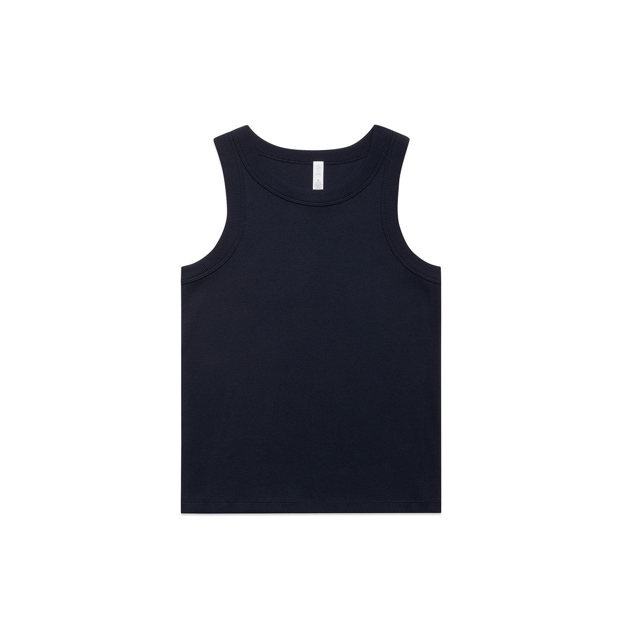 Wo's Organic Rib Tank 4063G - Navy