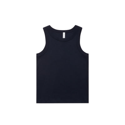 Wo's Organic Rib Tank 4063G - Navy