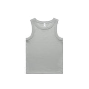 Wo's Organic Rib Tank 4063G - Storm