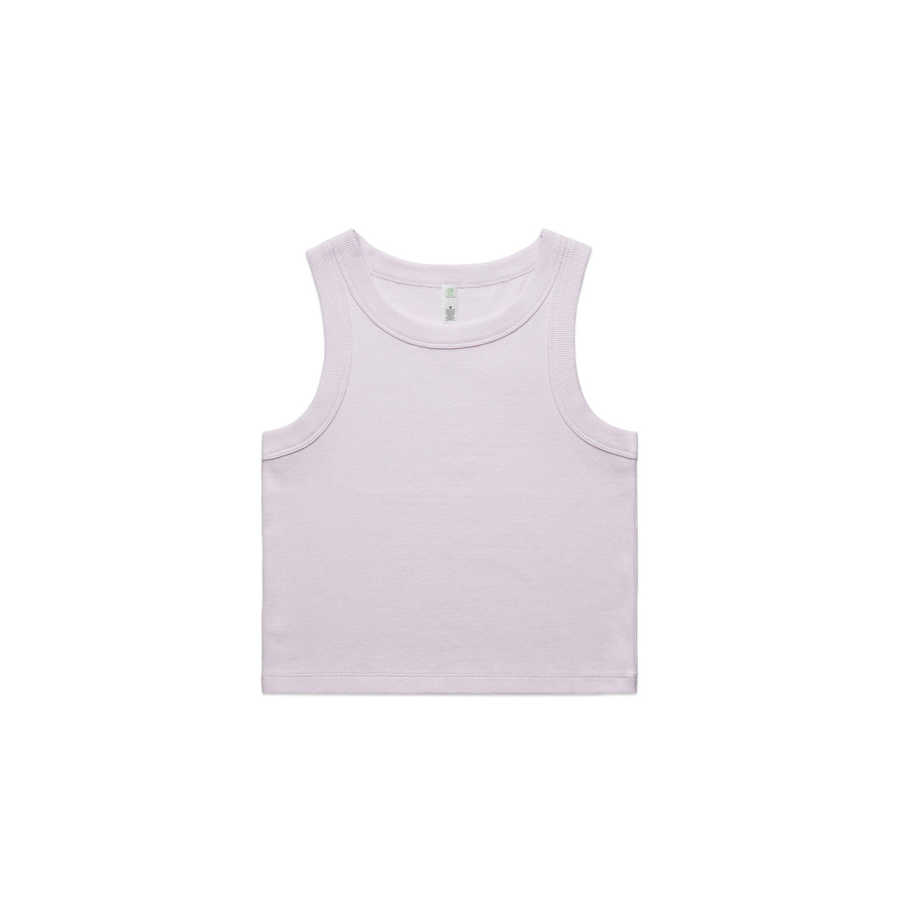 Wo's Organic Rib Crop Tank 4064G - Orchid