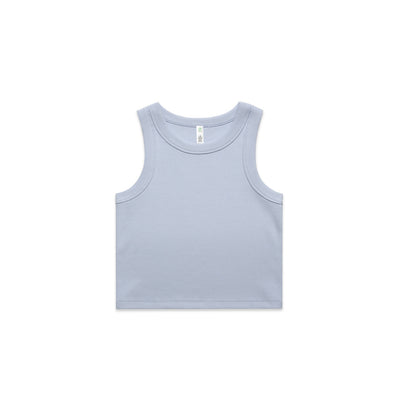 Wo's Organic Rib Crop Tank 4064G - Powder