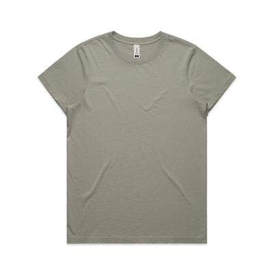 Wo's Maple Faded Tee 4065 - Faded Dust