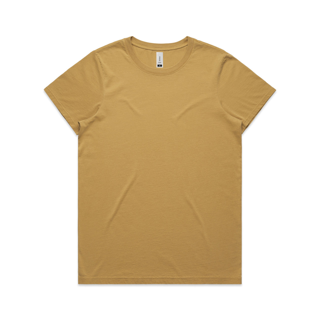 Wo's Maple Faded Tee 4065 - Faded Mustard