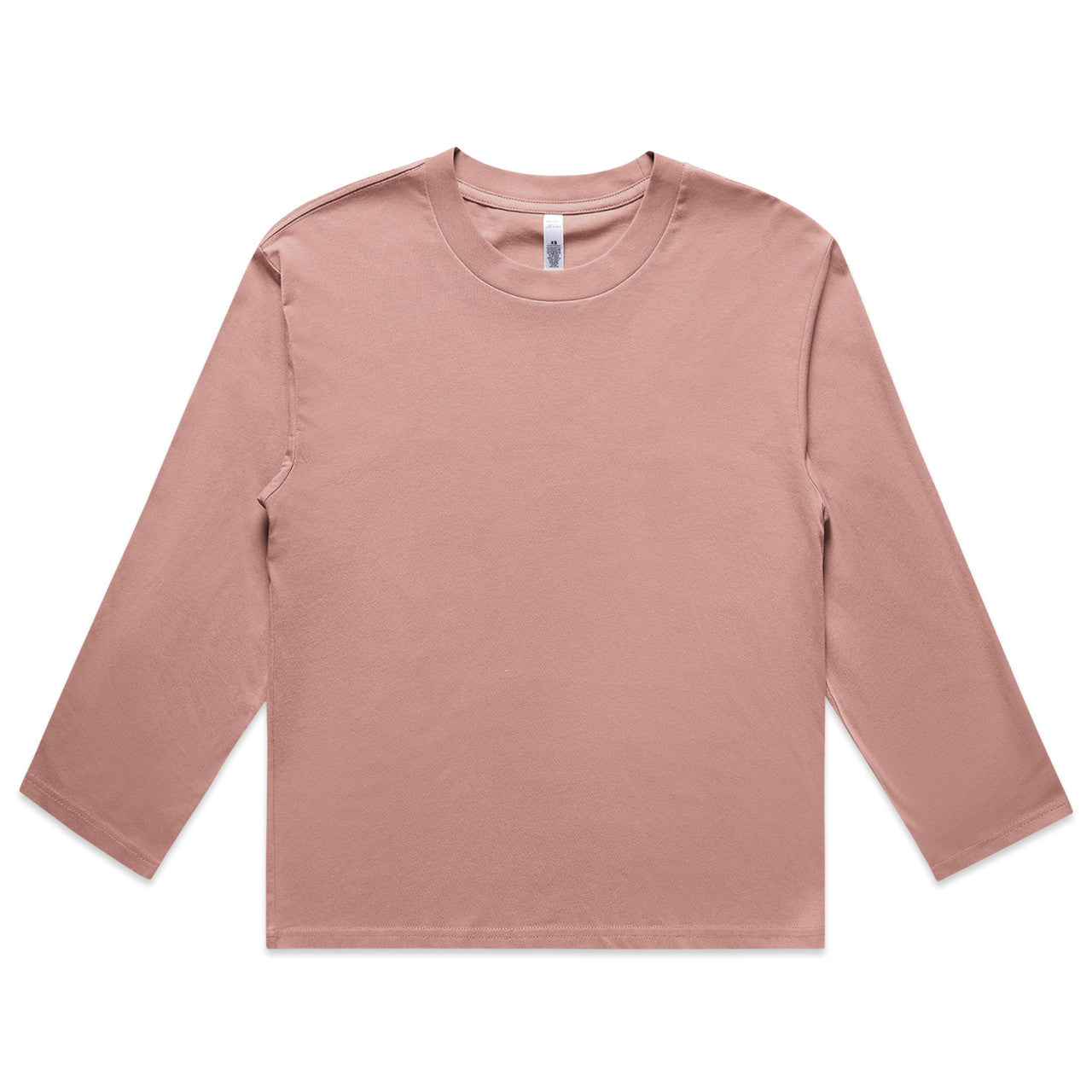 Wo's Martina L/S Tee 4071 - Hazy Pink