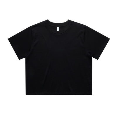 Wo's Classic Crop Tee 4072 - Black