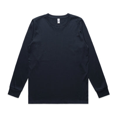 Wo's Classic L/S Tee 4073 - Navy