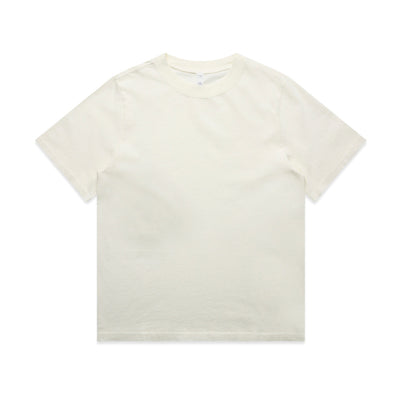 Wo's Heavy Faded Tee 4082 - Faded Ecru