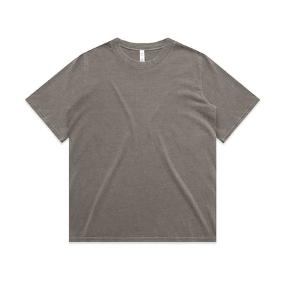 Wo's Heavy Faded Tee 4082 - Faded Grey