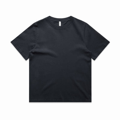 Wo's Heavy Faded Tee 4082 - Faded Ink Blue