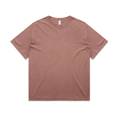 Wo's Heavy Faded Tee 4082 - Faded Pink