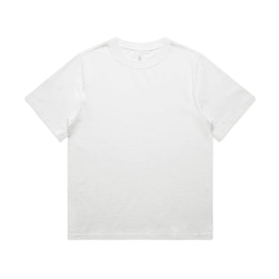 Wo's Heavy Faded Tee 4082 - Faded White