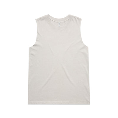 Wo's Heavy Faded Tank 4084 - Faded Bone