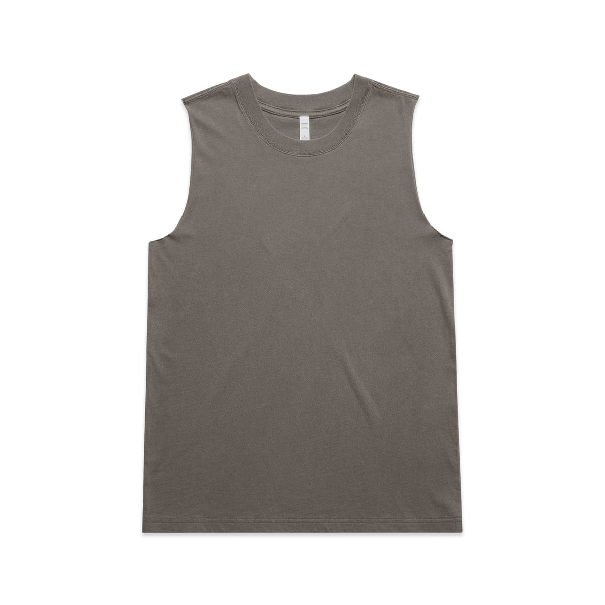 Wo's Heavy Faded Tank 4084 - Faded Grey