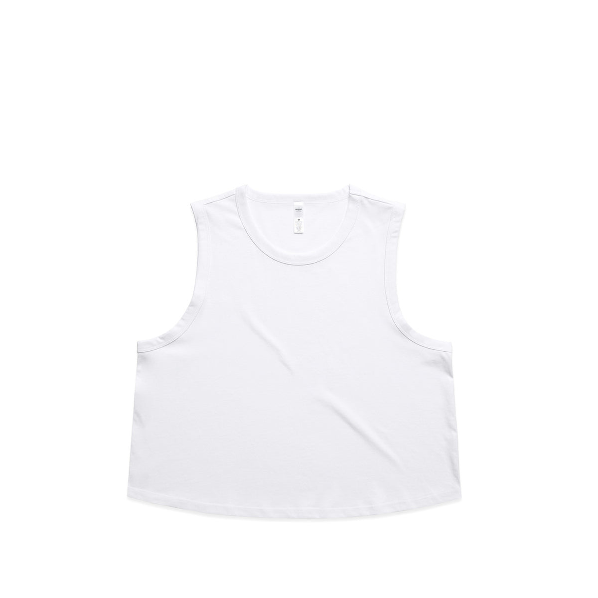 Wo's Martina Crop Tank 4091 - White