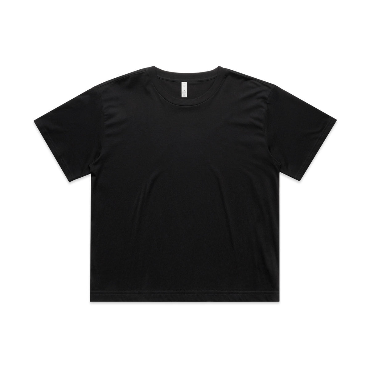 Wo's Martina Crop Tee 4093 - Black
