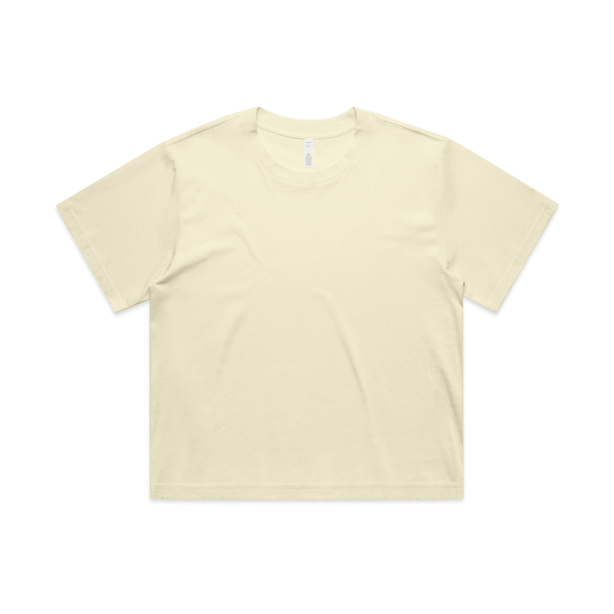 Wo's Martina Crop Tee 4093 - Butter
