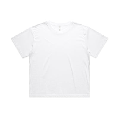 Wo's Martina Crop Tee 4093 - White