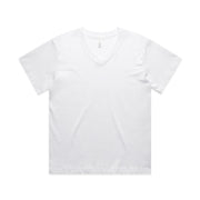 Wo's Martina V Neck Tee 4095 - White