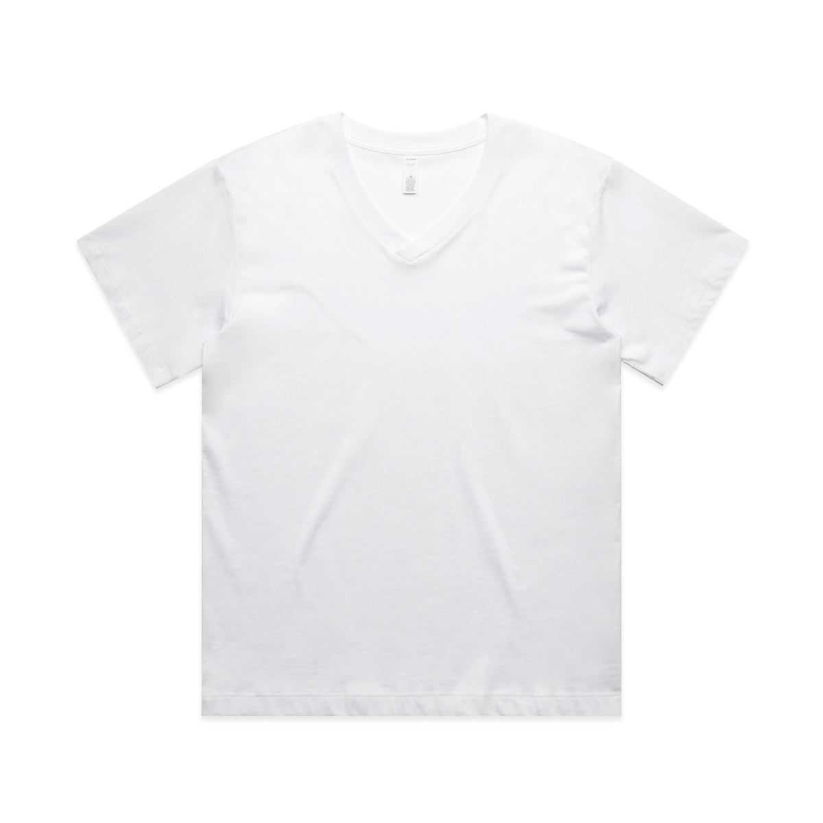 Wo's Martina V Neck Tee 4095 - White