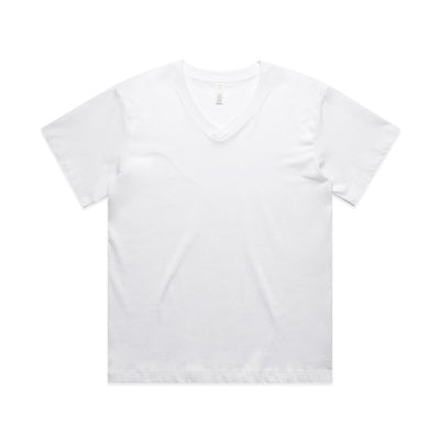 Wo's Martina V Neck Tee 4095 - White