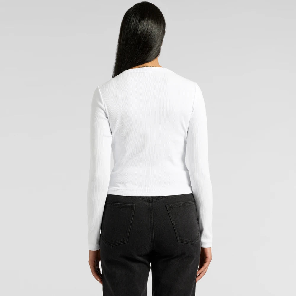 Organic Rib L/S Tee | Women