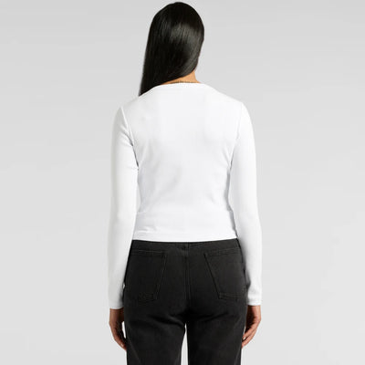 Organic Rib L/S Tee | Women